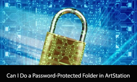 Can I Do a Password-Protected Folder in ArtStation