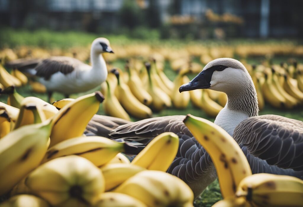 Can Geese Eat Bananas