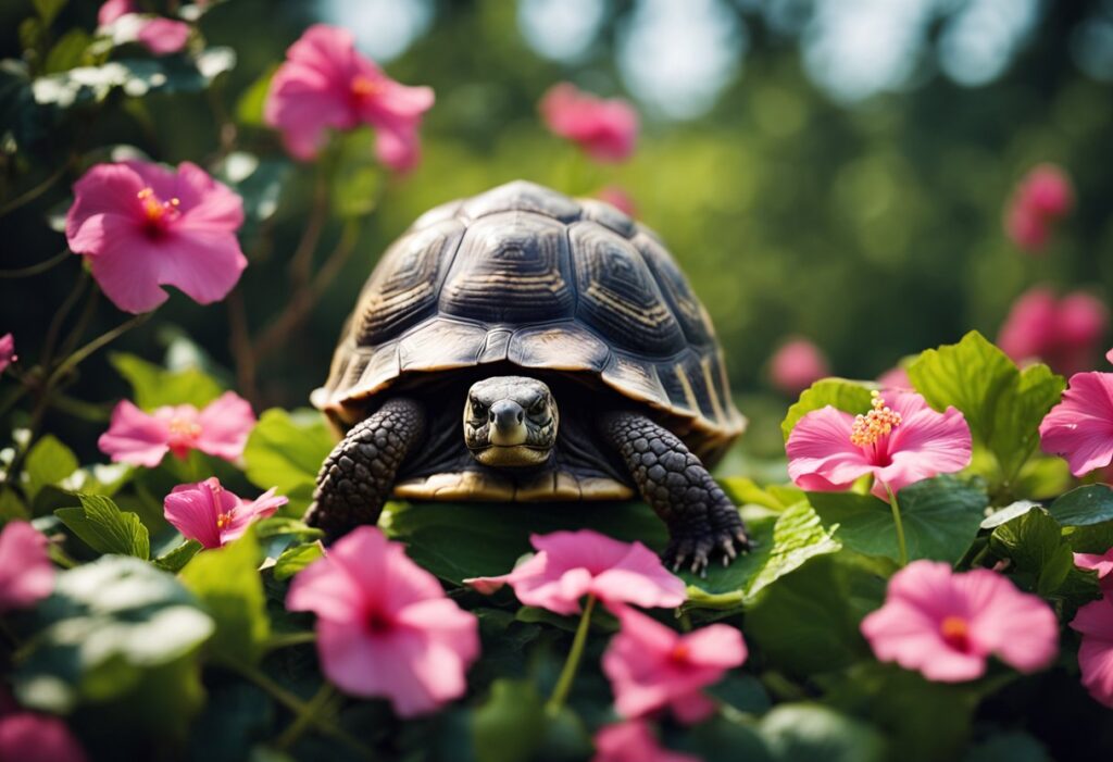 Can Tortoises Eat Hibiscus Flowers