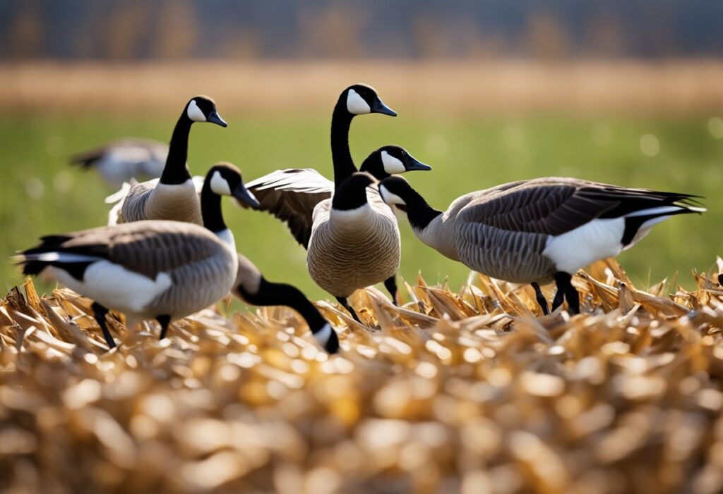 Can Canada Geese Eat Dried Corn