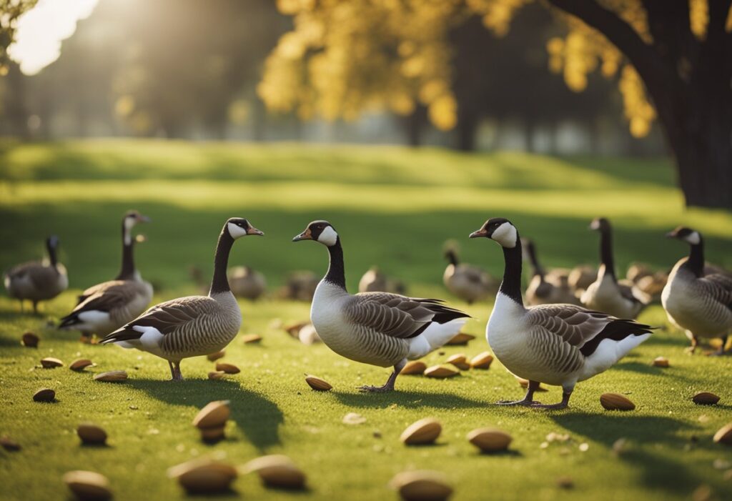 Can Geese Eat Almonds