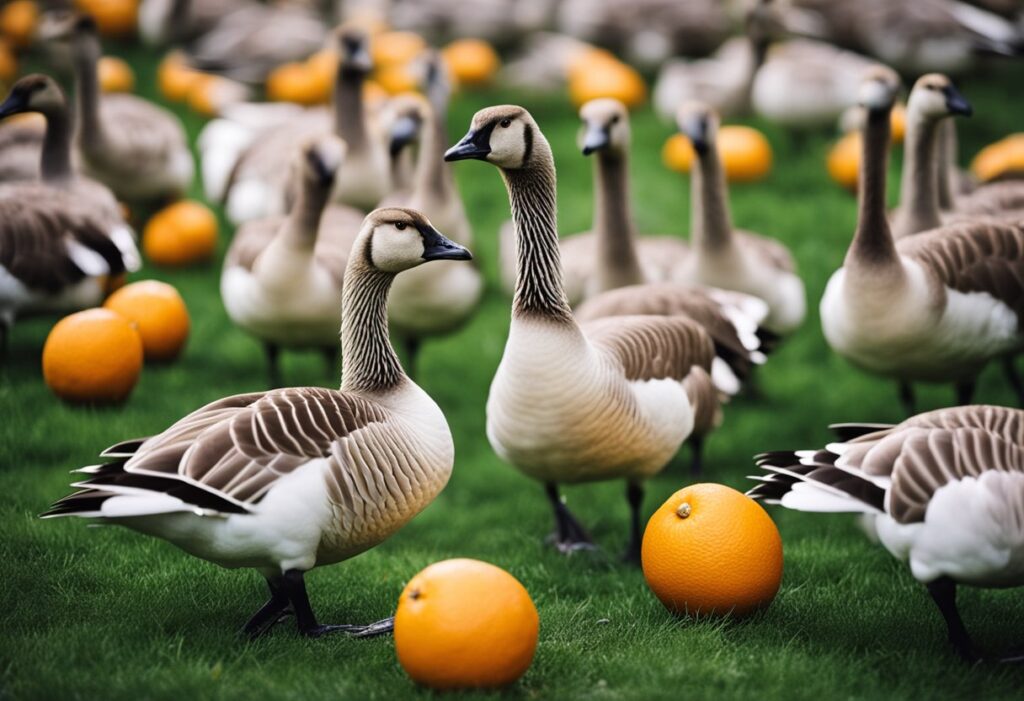 Can Geese Eat Oranges