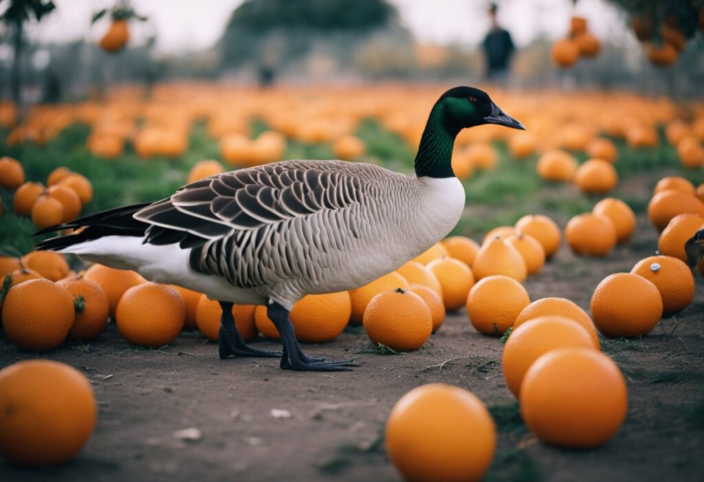 Can Geese Eat Oranges