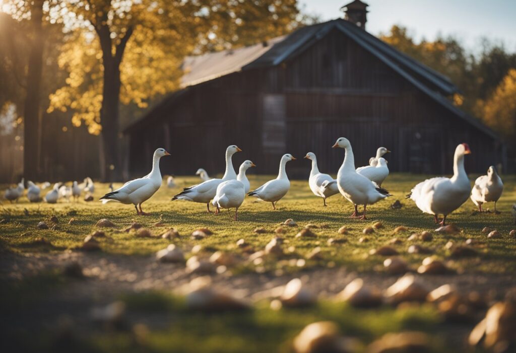 Can Geese Eat Chicken Feed