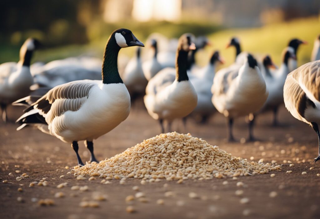 Can Geese Eat Chicken Feed