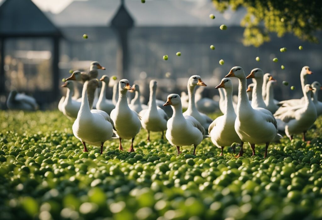 Can Geese Eat Peas