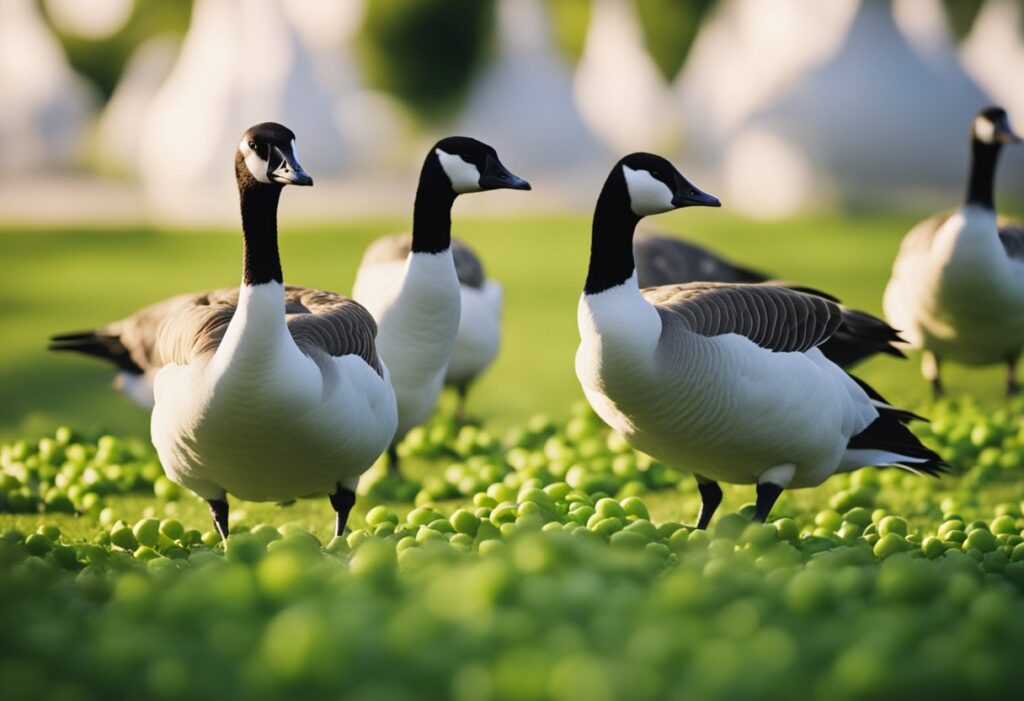 Can Geese Eat Peas