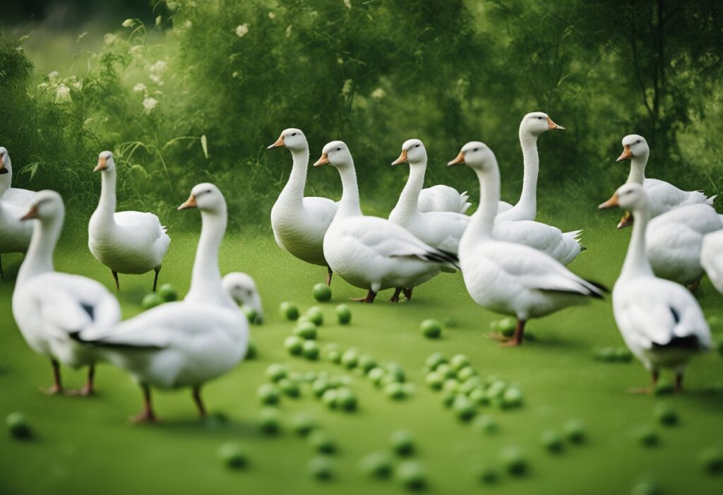 Can Geese Eat Peas