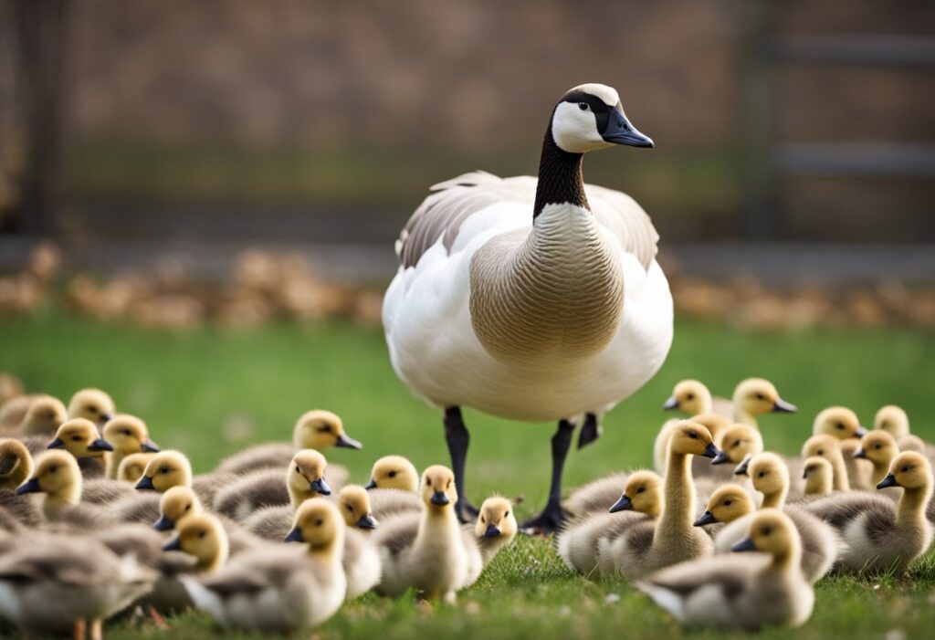 Can Adult Geese Eat Gosling Food