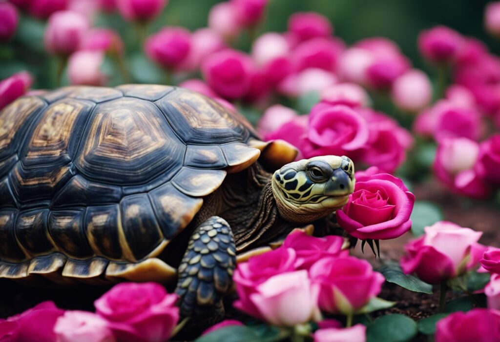 Can Tortoises Eat Rose Petals