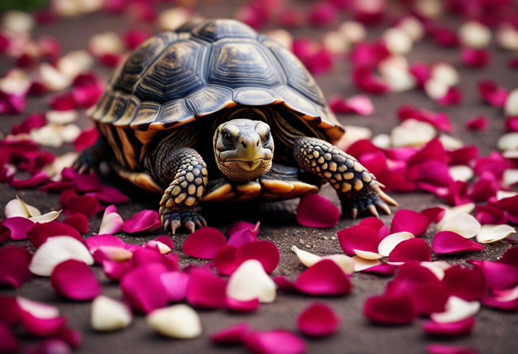 Can Tortoises Eat Rose Petals