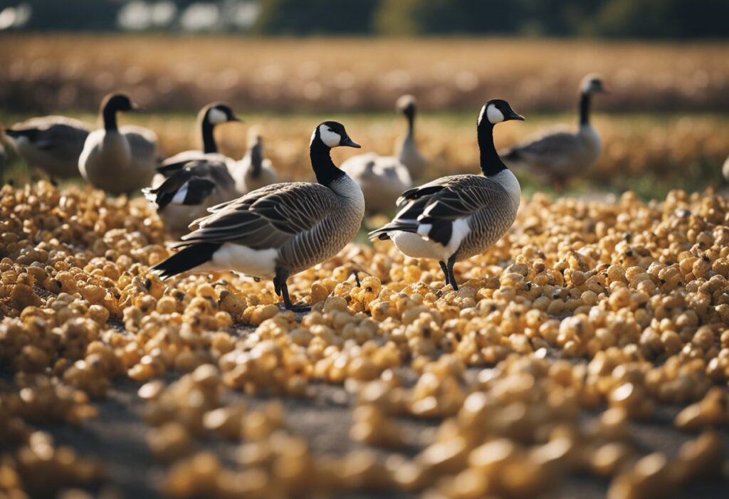 Can Geese Eat Popcorn