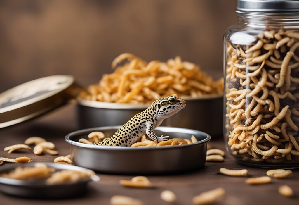 Can Leopard Geckos Eat Canned Mealworms