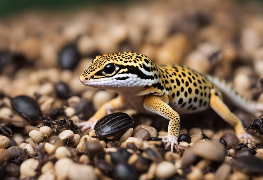 Can Leopard Geckos Eat Black Beetles