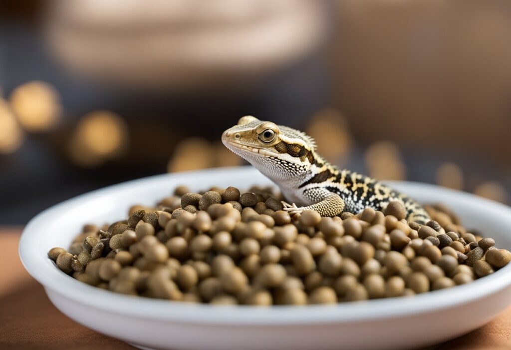 Can Leopard Geckos Eat Bearded Dragon Pellets