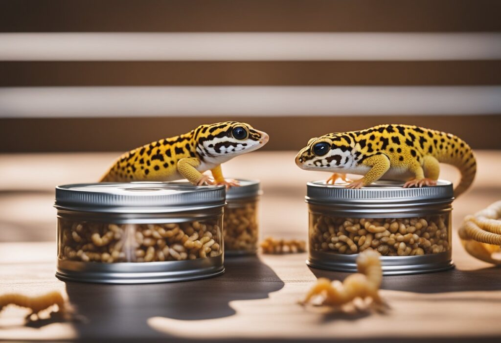 Can Leopard Geckos Eat Canned Mealworms