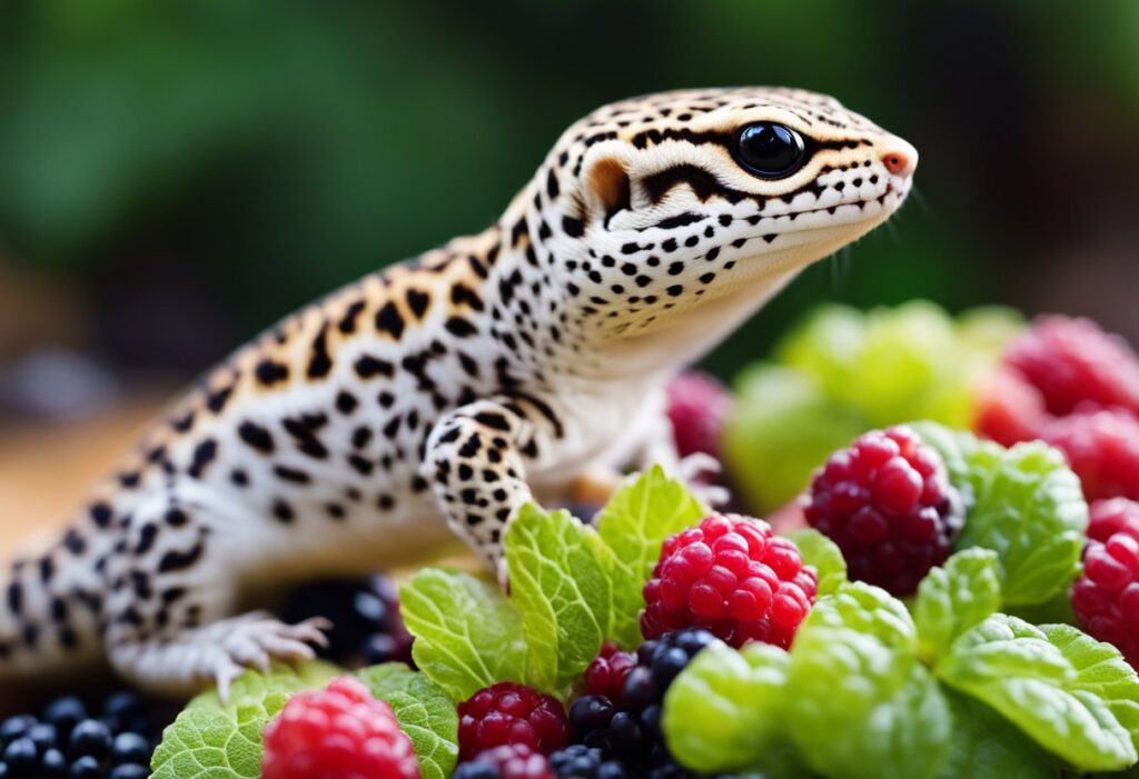 Can Leopard Geckos Eat Blackberries