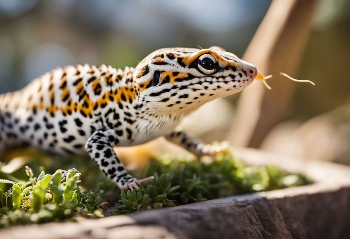 Can Leopard Geckos Eat Bugs from Outside?