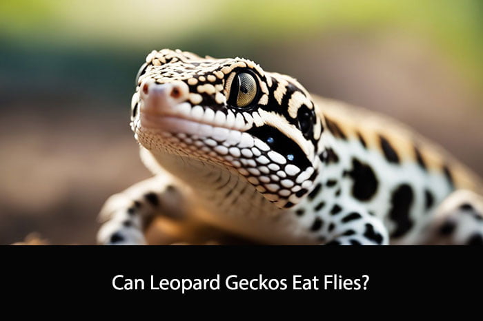 Can Leopard Geckos Eat Flies?