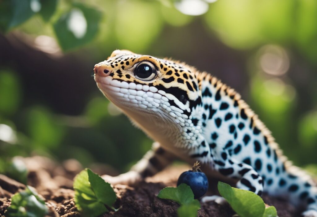 Can Leopard Geckos Eat Blueberries