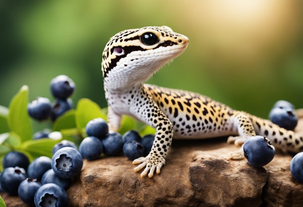 Can Leopard Geckos Eat Blueberries