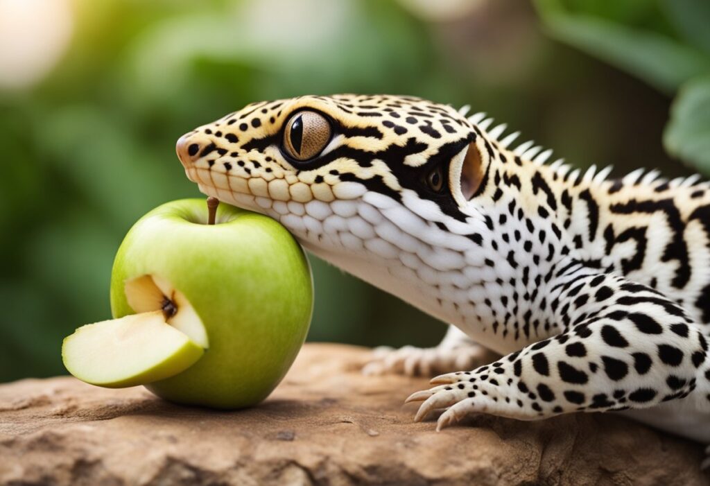 Can Leopard Geckos Eat Apple