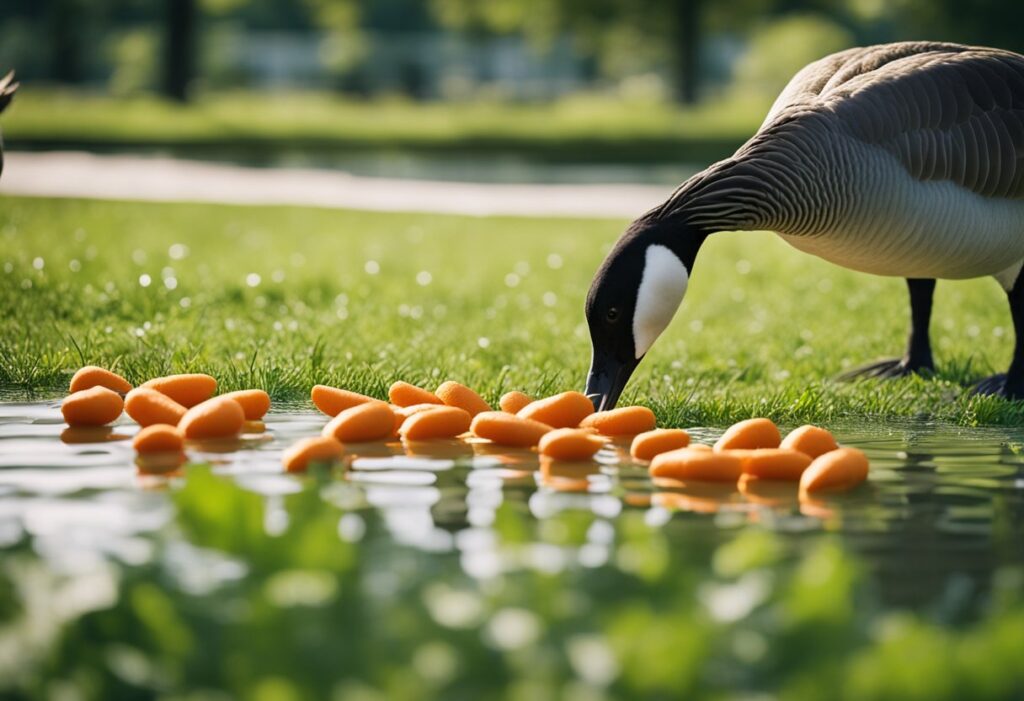 Can Canadian Geese Eat Carrots