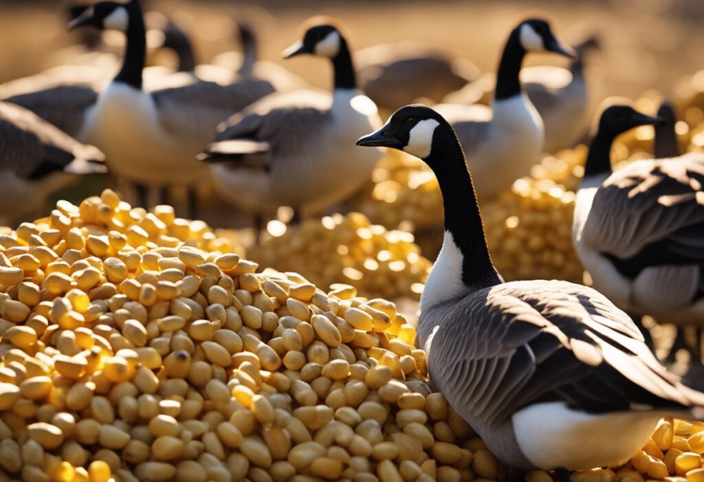 Can Canadian Geese Eat Corn