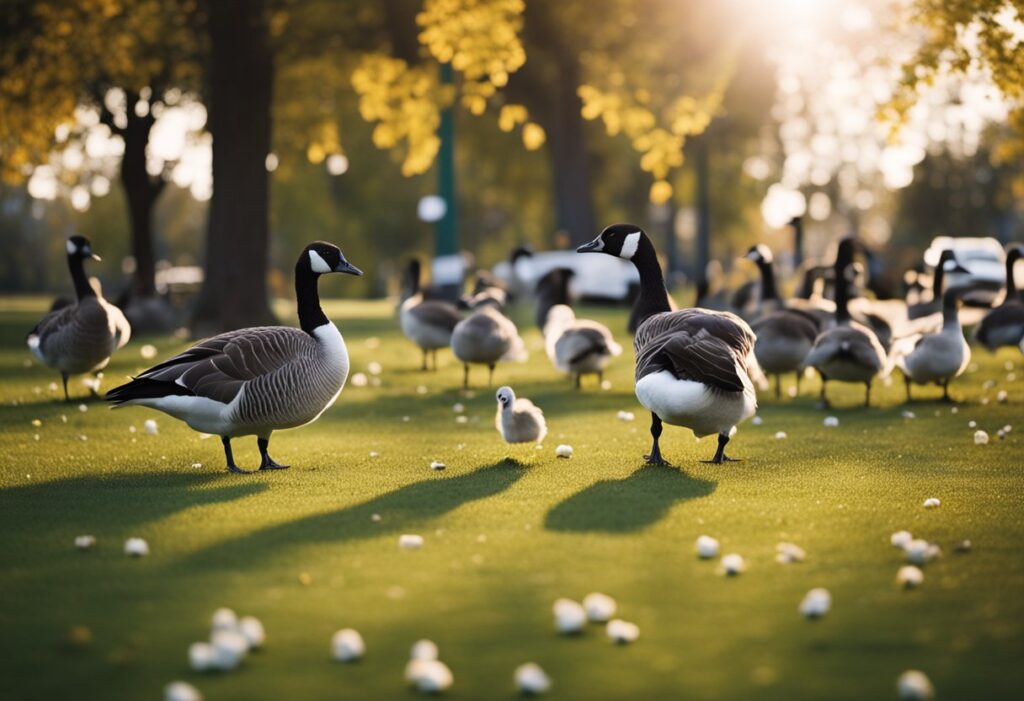 Can Canadian Geese Eat Popcorn