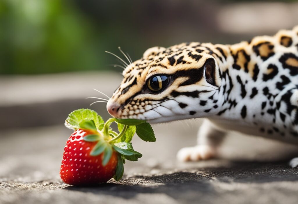 Can Leopard Geckos Eat Strawberries