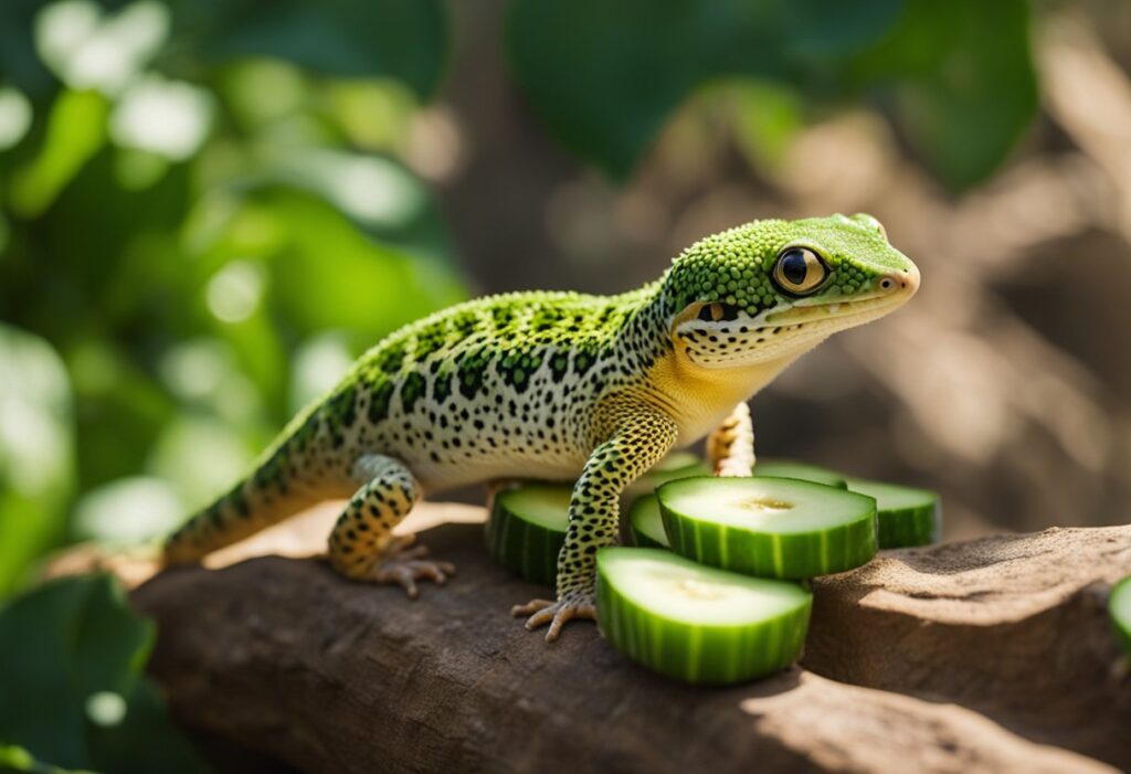 Can Leopard Geckos Eat Cucumber