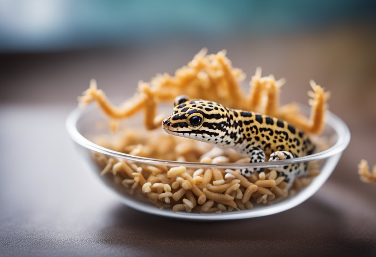 Can Leopard Geckos Eat Freeze Dried Mealworms?