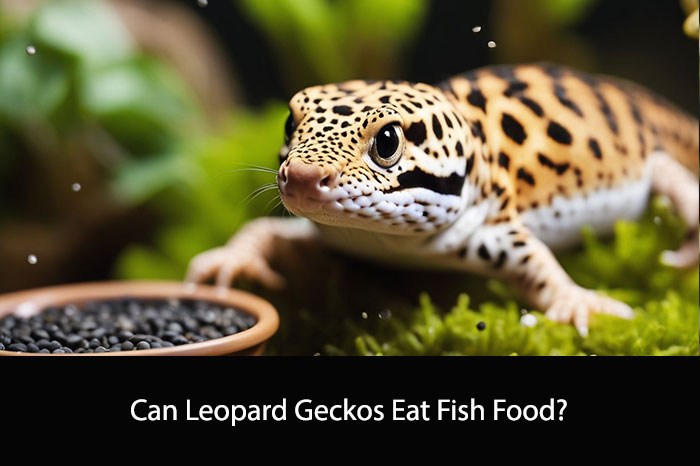 Can Leopard Geckos Eat Fish Food?