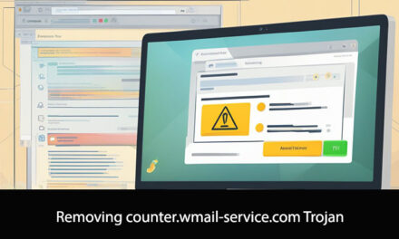 Removing counter.wmail-service.com Trojan