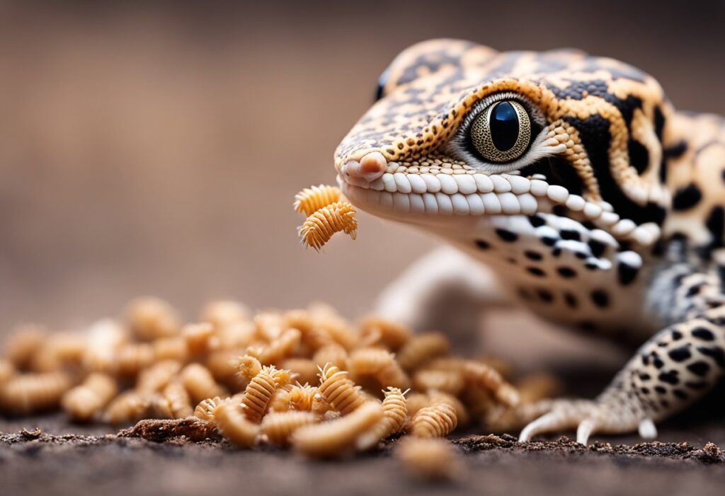 Can Leopard Geckos Eat Metamorphosed Mealworms