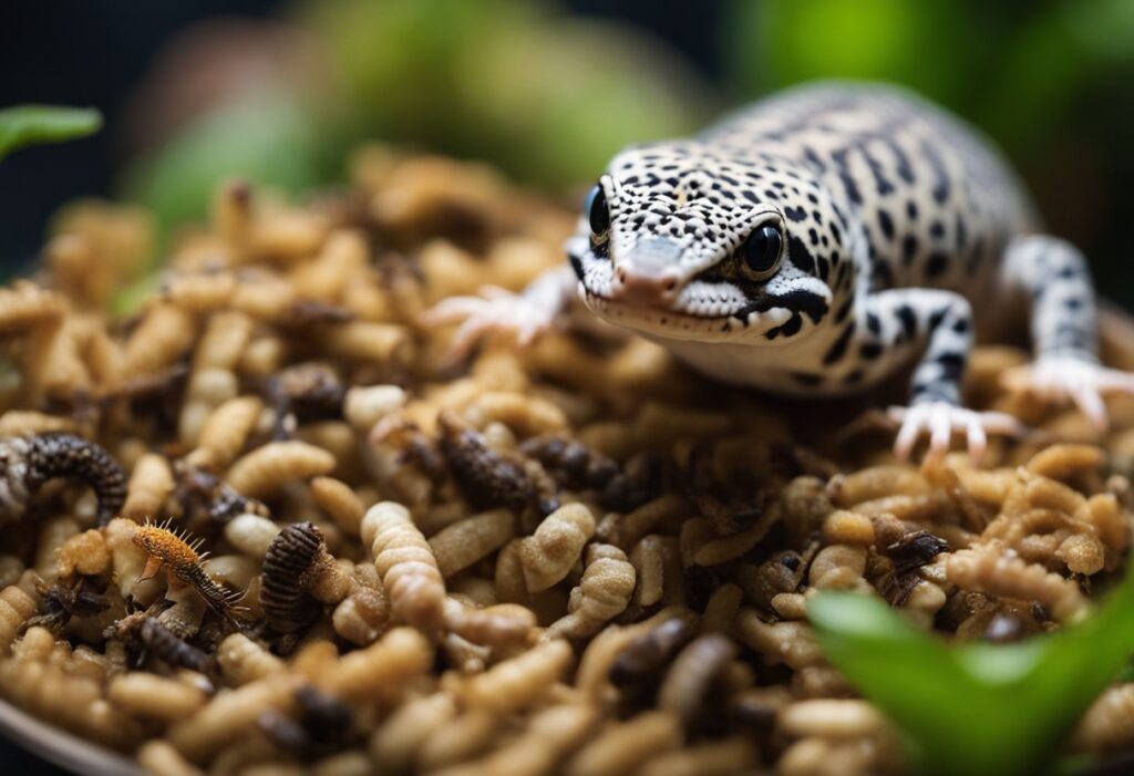 Can Leopard Geckos Eat Molted Mealworms