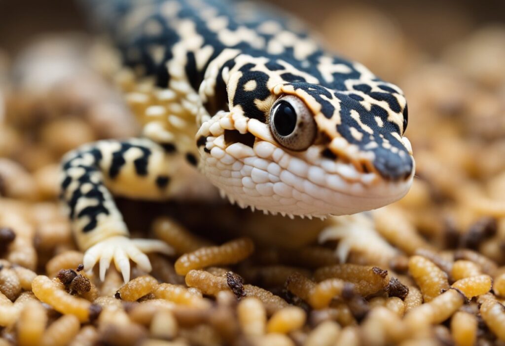 Can Leopard Geckos Eat Molted Mealworms