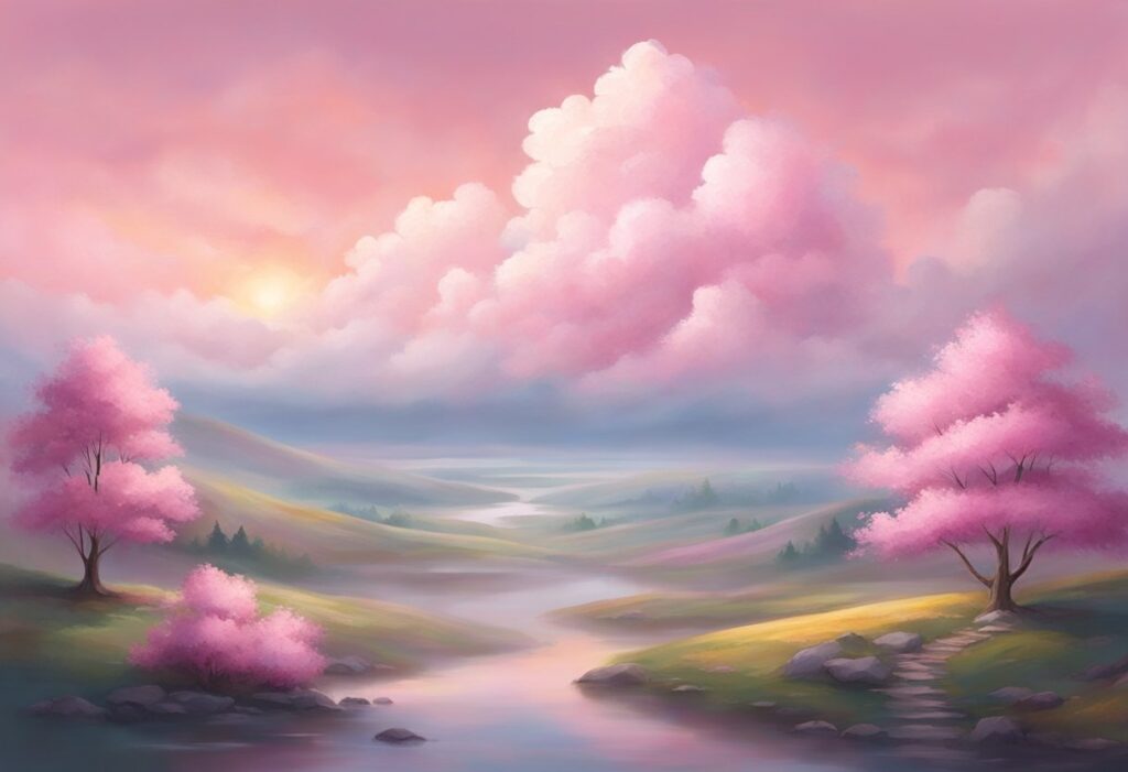 What Do Pink Clouds Mean Spiritually