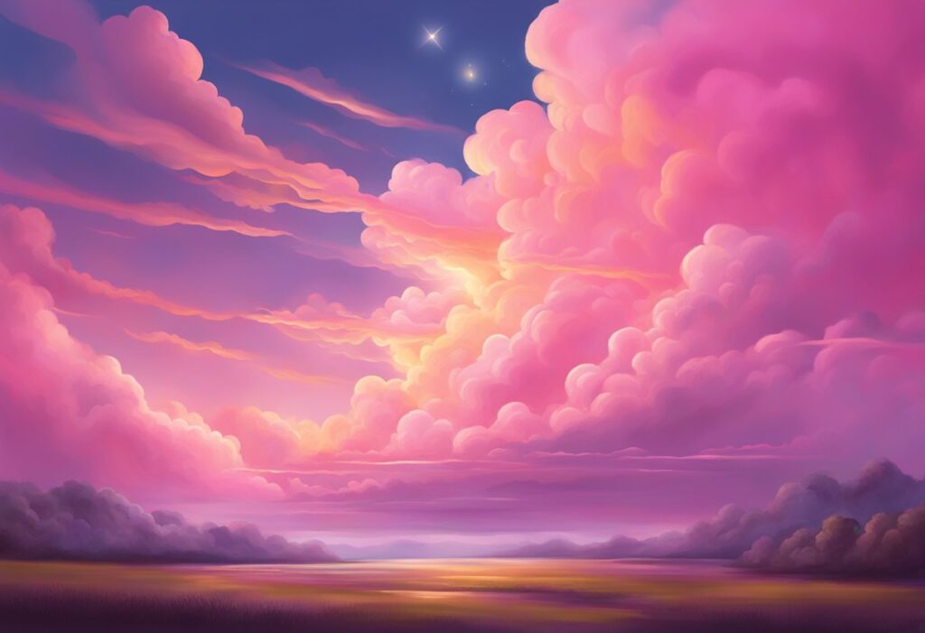 What Do Pink Clouds Mean Spiritually