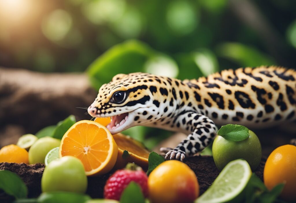 Can Leopard Geckos Eat Fruits