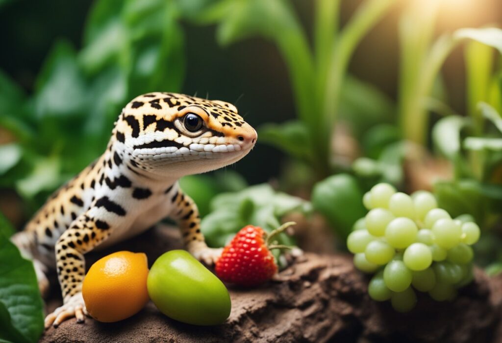 Can Leopard Geckos Eat Fruits and Vegetables