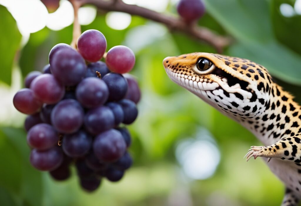 Can Leopard Geckos Eat Grapes