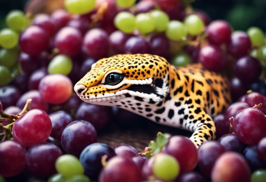 Can Leopard Geckos Eat Grapes