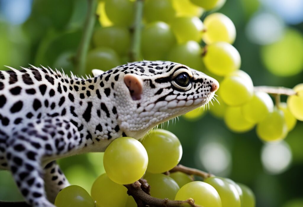 Can Leopard Geckos Eat Grapes