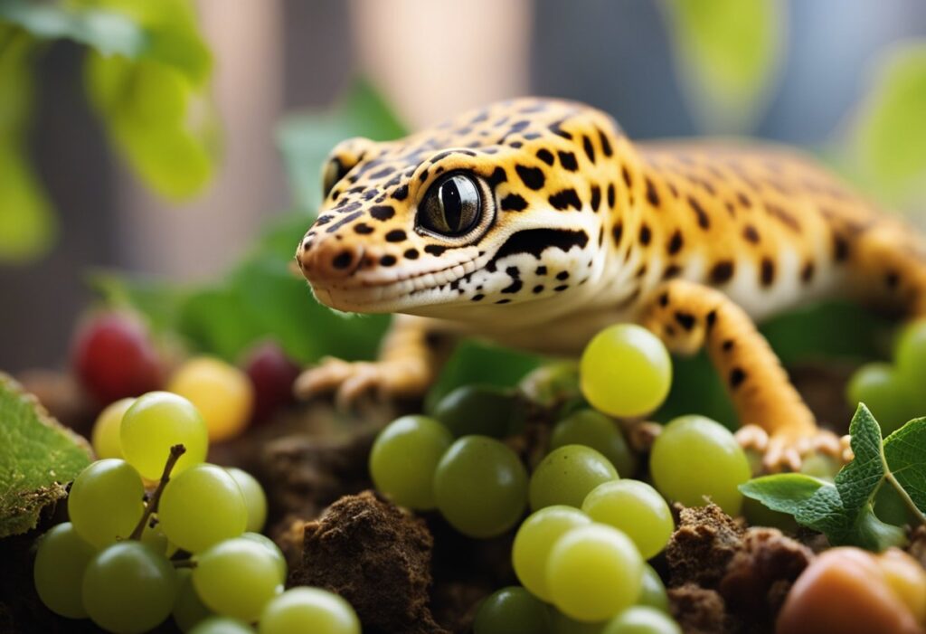 Can Leopard Geckos Eat Grapes