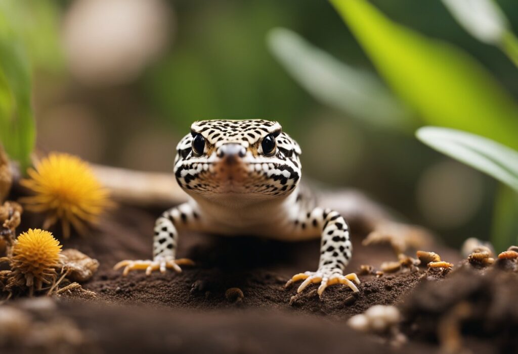 Can Leopard Geckos Eat Giant Mealworms