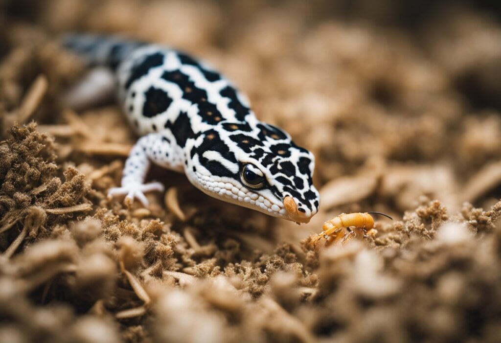 Can Leopard Geckos Eat Giant Mealworms