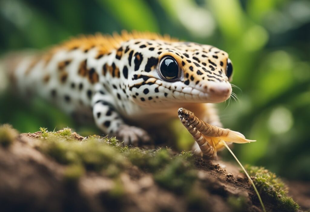 Can Leopard Geckos Eat Grub Worms