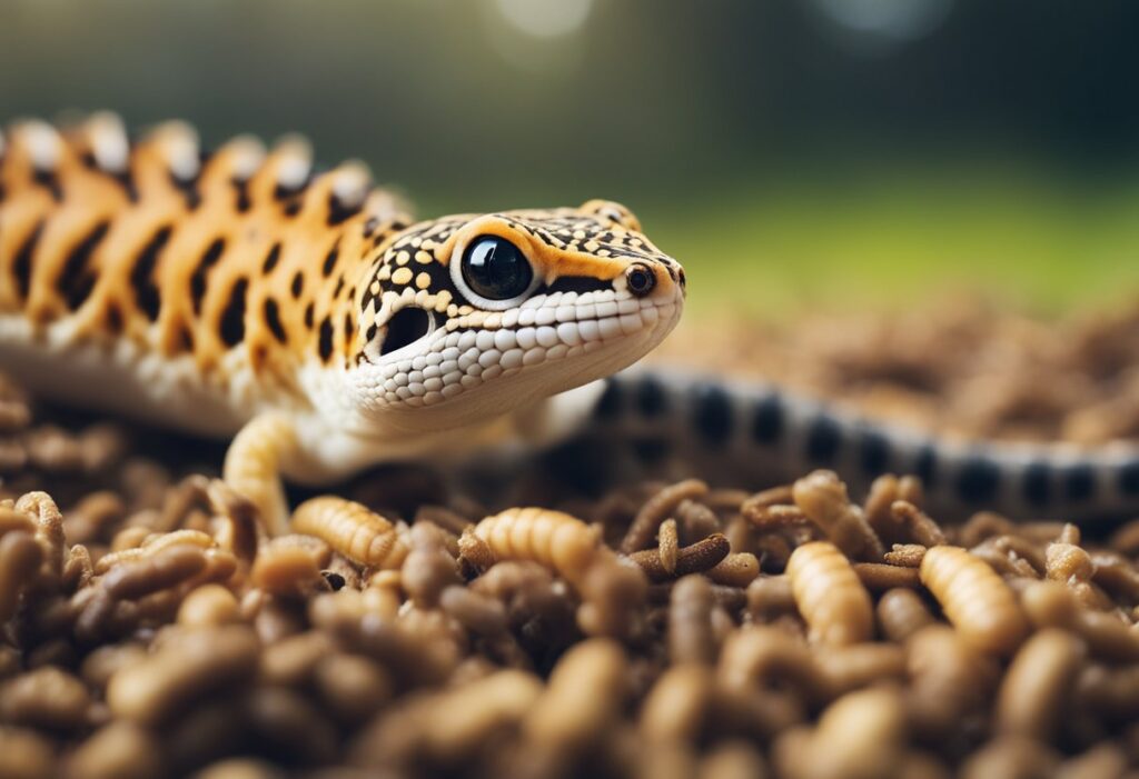 Can Leopard Geckos Eat Just Mealworms