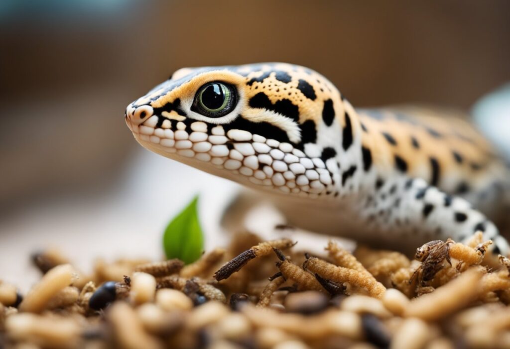 Can Leopard Geckos Eat Just Mealworms